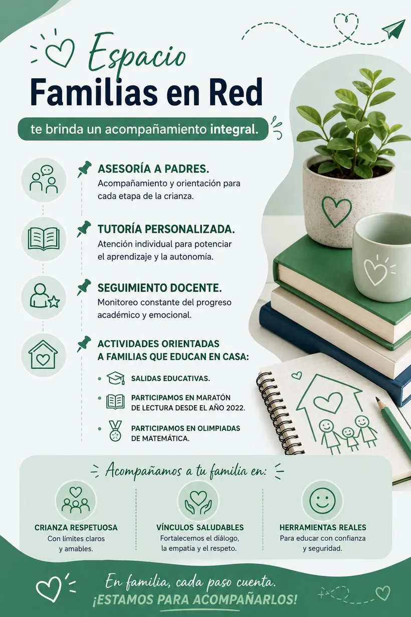 Acompañamiento integral de Espacio Familias en Red